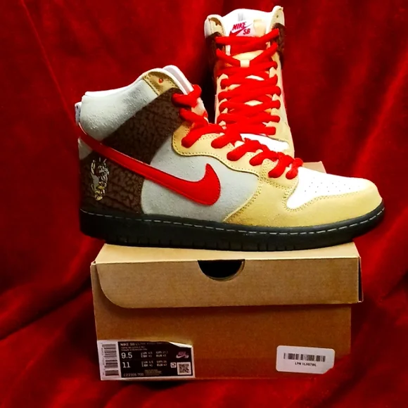 Nike Shoes Nike Sb Dunk Hi Pro Iso Color Skates Kebab Destroy